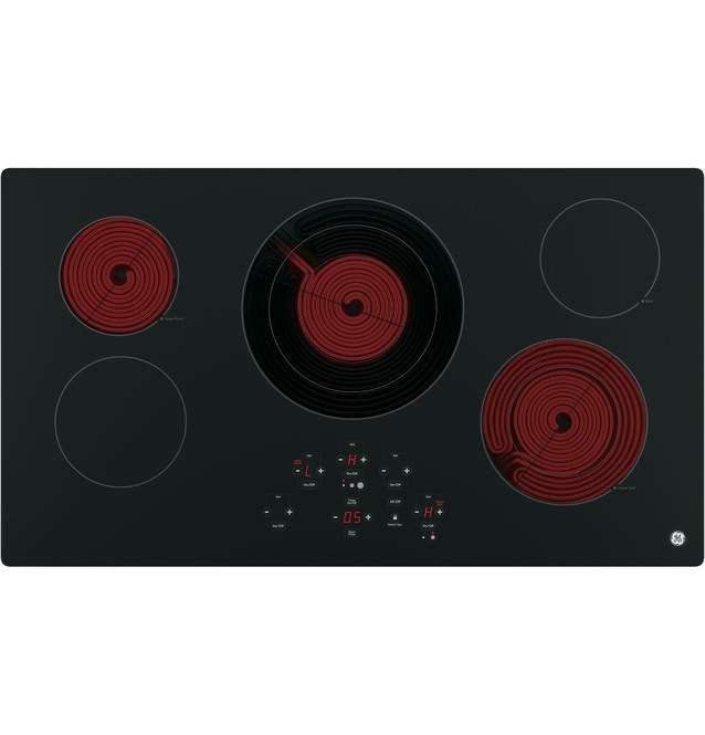 GE Cooktop Main Top and User Interface Control WB62X26844