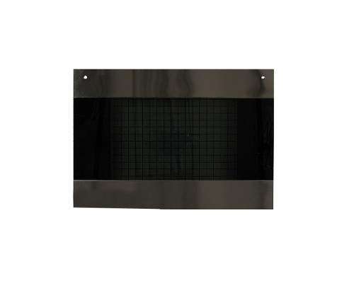 Frigidaire Wall Oven Door Outer Panel Assembly, Lower (Black and Stainless) 807887701