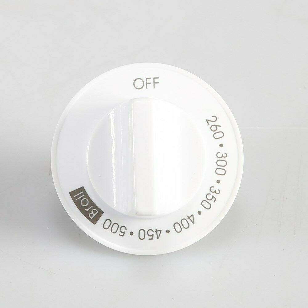 Whirlpool Range Oven Control Knob (White) W10856103