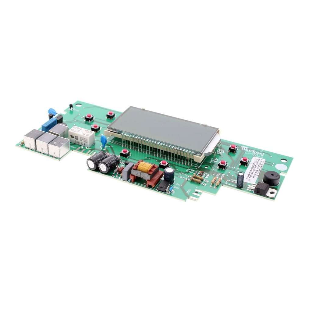 Whirlpool Refrigerator Wine Cooler Display Control Board W10322049