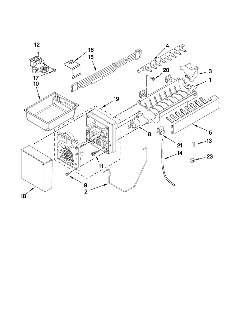 W10458985 Whirlpool Wiring Harness