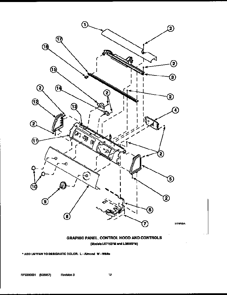 Whirlpool Glide Bracket Kit 12002090