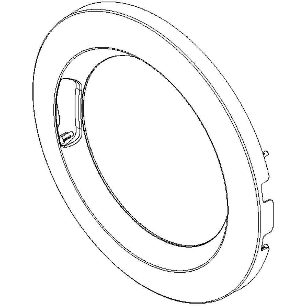 Whirlpool Dryer Door Outer Frame W10215742