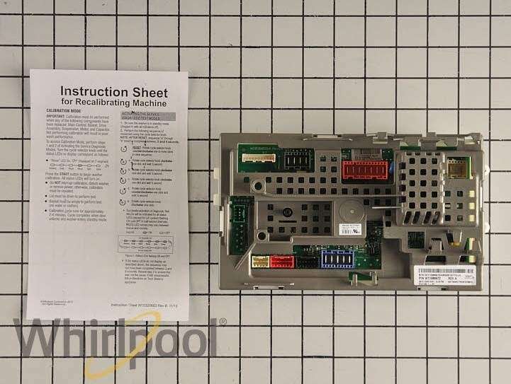 Whirlpool Washer Electronic Control Board W11086972