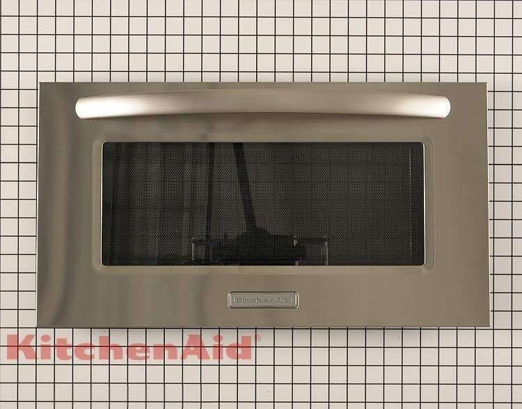 Whirlpool Microwave Door Assembly (Stainless) WPW10426256