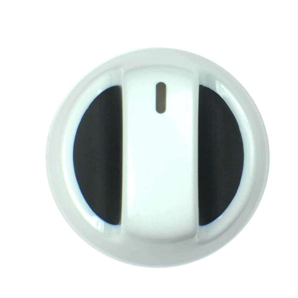 Whirlpool Range Burner Knob (White) WPW10160368