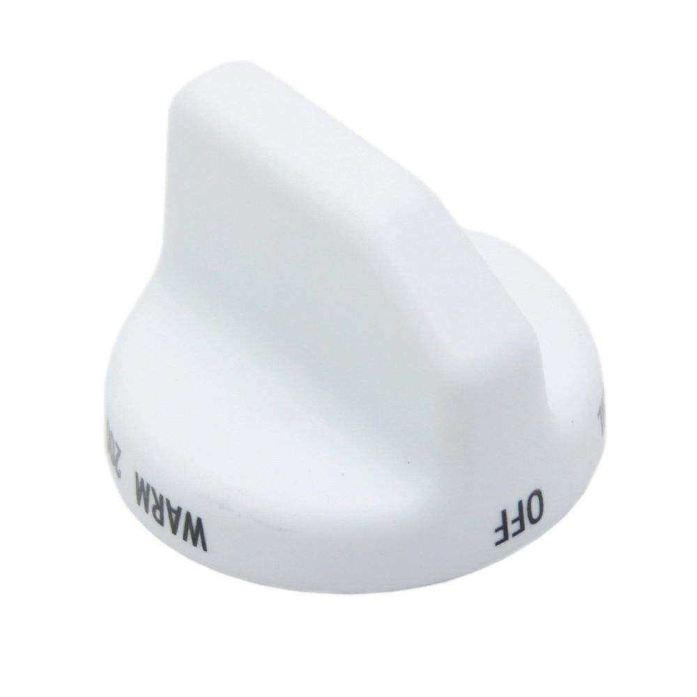 Whirlpool Range Oven Control Knob (White) WP74002444