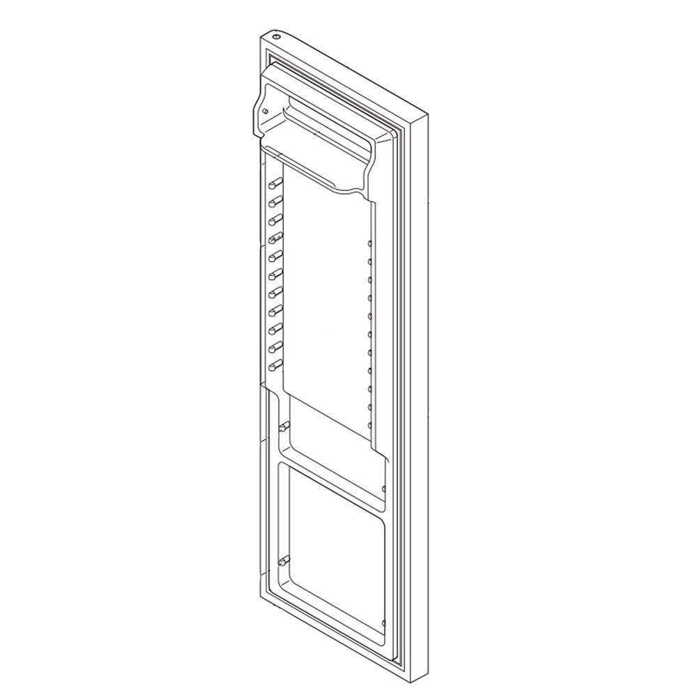 Frigidaire Refrigerator Door Assembly 807460170