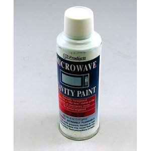 Microwave Cavity Paint Aerosol Snow White 98QBP0302