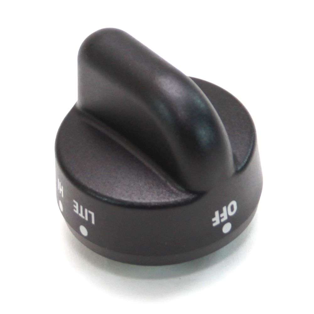 Whirlpool Cooktop Burner Knob (Black) WPW10078400