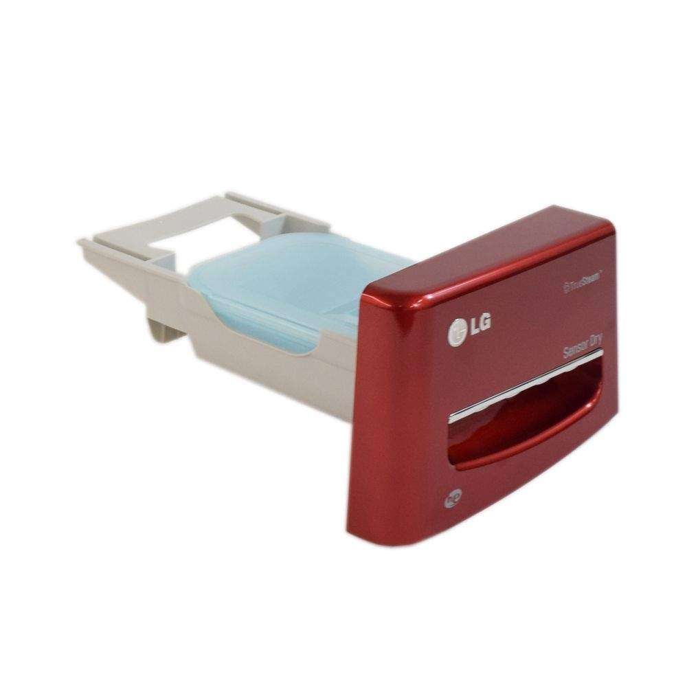 LG Washer Dispenser Drawer Assembly (Red) AGL34227847