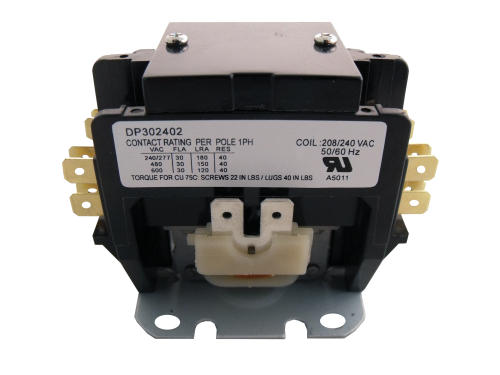 Supco Contactor 30A 240V 2 Pole DP302402