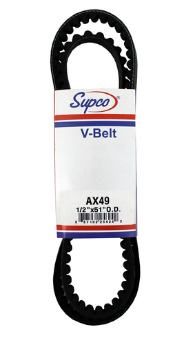 Supco Molded Cogged V Belt 51 AX49