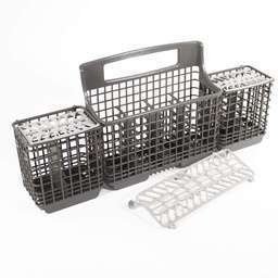 [RPW427485] Whirlpool Dishwasher Silverware Basket Assembly (Gray) W10807920