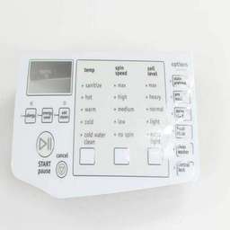 [RPW1046484] Electrolux / Frigidaire Washer Control Panel (White) 137502510