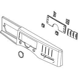 [RPW980417] LG Dryer Control Panel Assembly AGL74356206