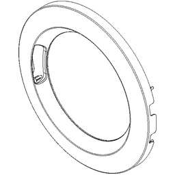 [RPW1053312] Whirlpool Dryer Door Outer Frame W10215742