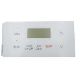 [RPW931] Frigidaire Range Stove Oven Clock Overlay White 316220722