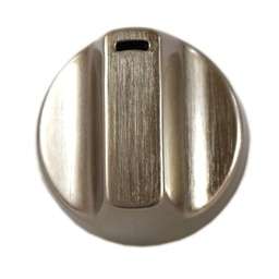 [RPW1037858] GE Cooktop Burner Knob (Stainless) WB03X29392