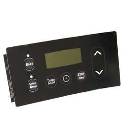 [RPW930] Frigidaire Range Stove Oven Clock Overlay Black 316220712