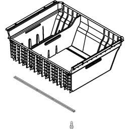 [RPW1009382] Whirlpool Refrigerator Bottom Pan Assembly W10795850