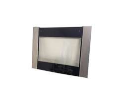 [RPW1001717] Frigidaire Range Oven Door Outer Panel Assembly (Black and Stainless) 808950031