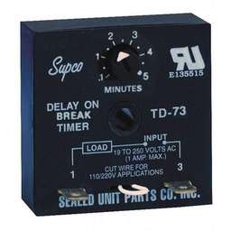 [RPW1059347] Supco Delay-on-Break Timer TD73