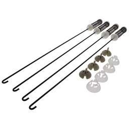 [RPW1059404] Washer Suspension Rod Kit (4 Pack) for Whirlpool W10780051