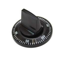 [RPW969106] Whirlpool Range Clock Timer Knob (Black) WPY703663