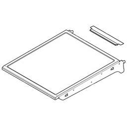 [RPW992431] Frigidaire Refrigerator Half-Width Cantilever Shelf Assembly 242068718