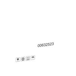 [RPW989538] Bosch Thermador Bracket 632523