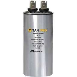 [RPW2000125] TITAN PRO Run Capacitor 12.5 MFD 440/370 Volt Round TRCF12.5