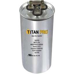 [RPW2000555] TITAN PRO Run Capicitor 25+7.5 MFD 440/370V ROUND TRCFD2575