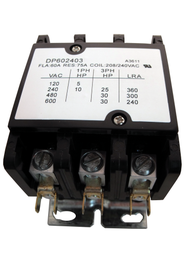 [RPW2000144] Supco Contactor 60A 240V 3 Pole Part # DP602403