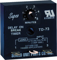 [RPW2000526] Supco Time Delay Part # TD73
