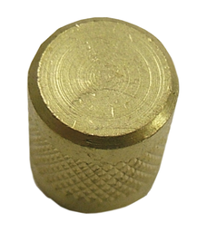 [RPW2001434] Supco Flare Knurled Brass Cap With Neoprene Seal Part # SF2245