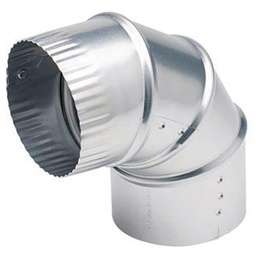 [RPW2001532] 4 in. Aluminum 90-Degree Elbow Dryer Vent # DE904